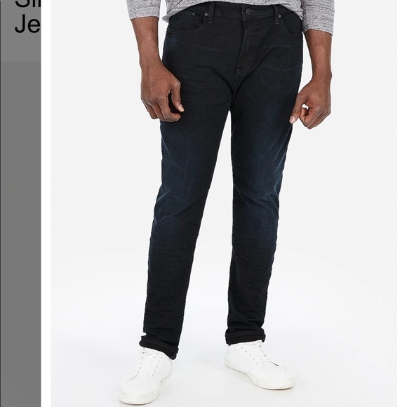 Express NWOT Dark Wash Slim Jean - Picture 1 of 6